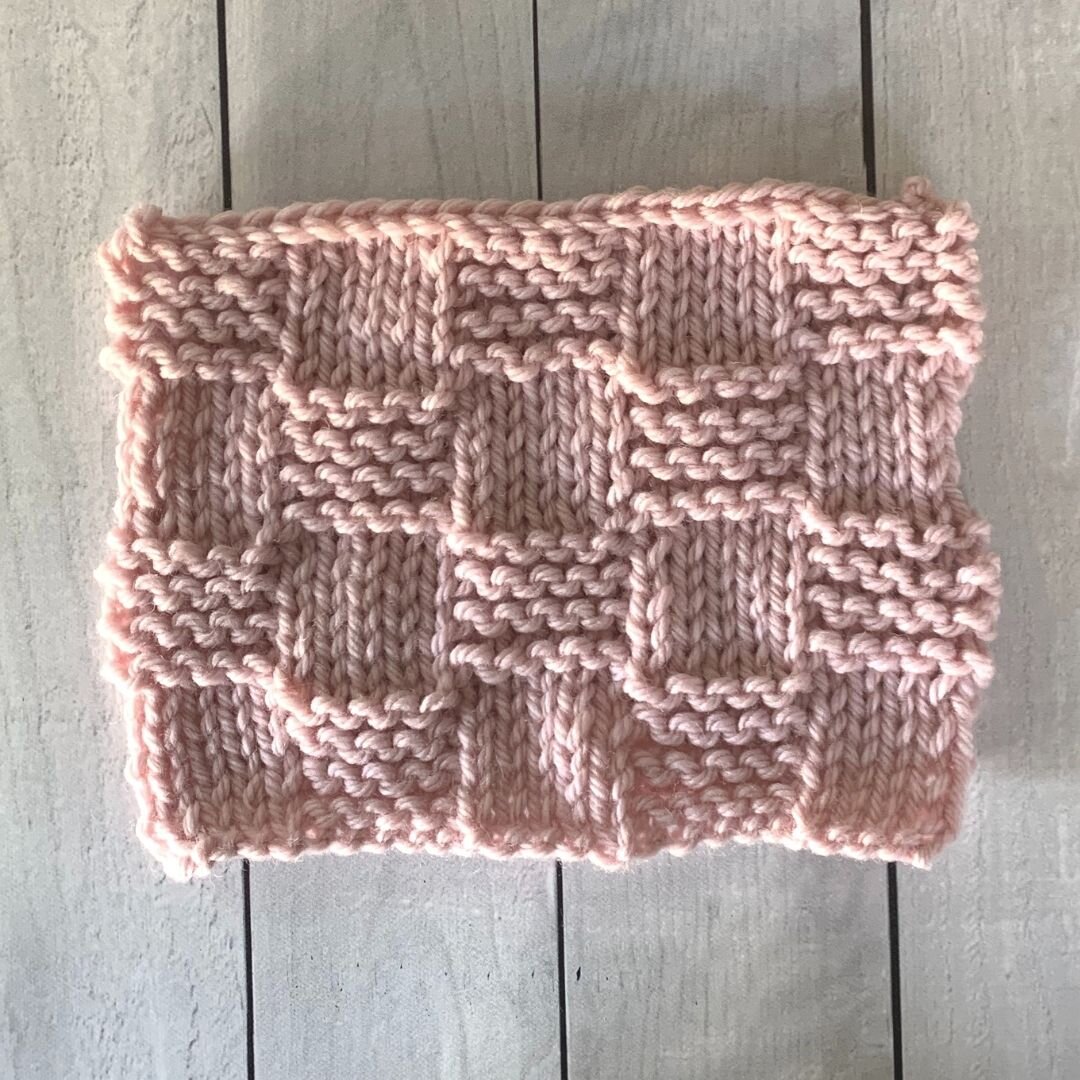 How to Knit the Garter Checkerboard Stitch — Blog.NobleKnits
